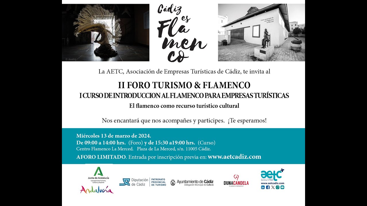 II FORO TURISMO & FLAMENCO CADIZ