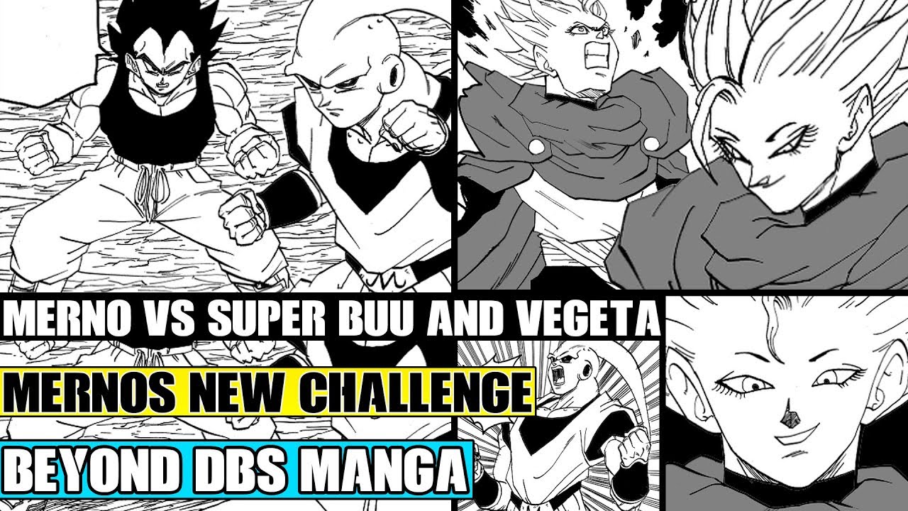 За пределами Dragon Ball Super: Новый Ангел Мерно против Веджеты и Супер Буу! Маджин Буу поглощает всех!