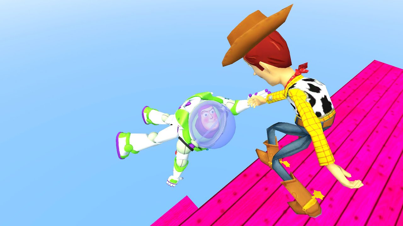 Gmod Ragdolls [Woody, Buzz, Jessie from Toy Story] vol.3