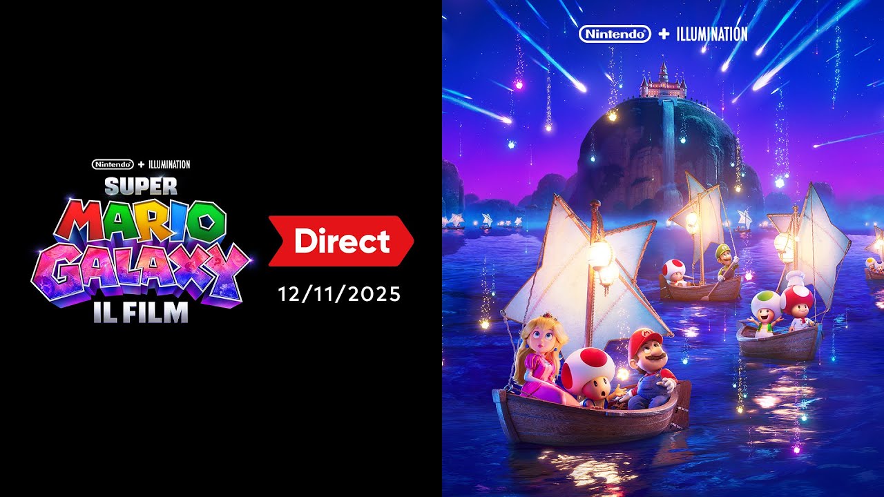 Super Mario Galaxy Il Film Direct &ndash; 12/11/2025