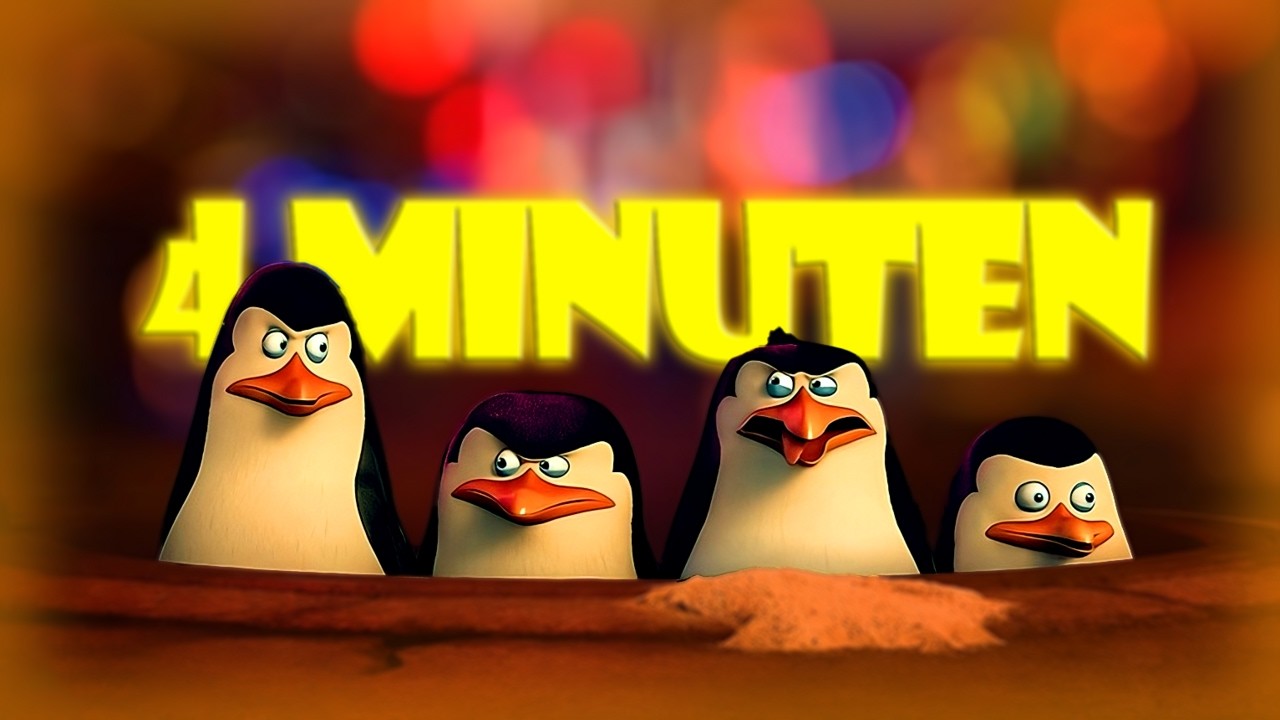 Die Pinguine aus Madagascar in 4 Minuten