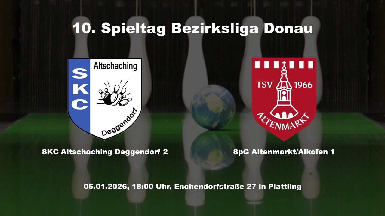 SKC Altschaching Deggendorf 2 - SpG Altenmarkt/Alkofen 1