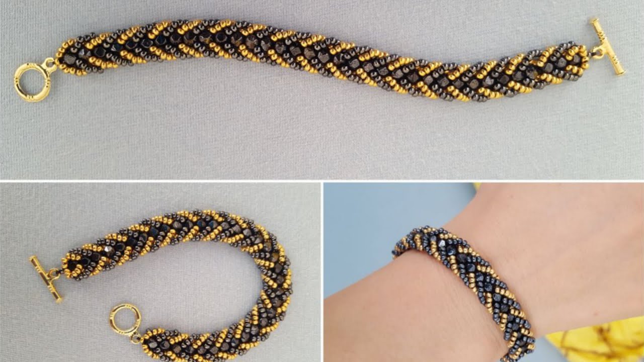 Seed bead bracelet ||How to make jewelry making at home