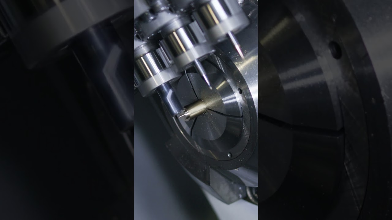 With - Tungaloy &times; User Machining Chess Pieces with Ultra-Precision #shorts #cnc #machine
