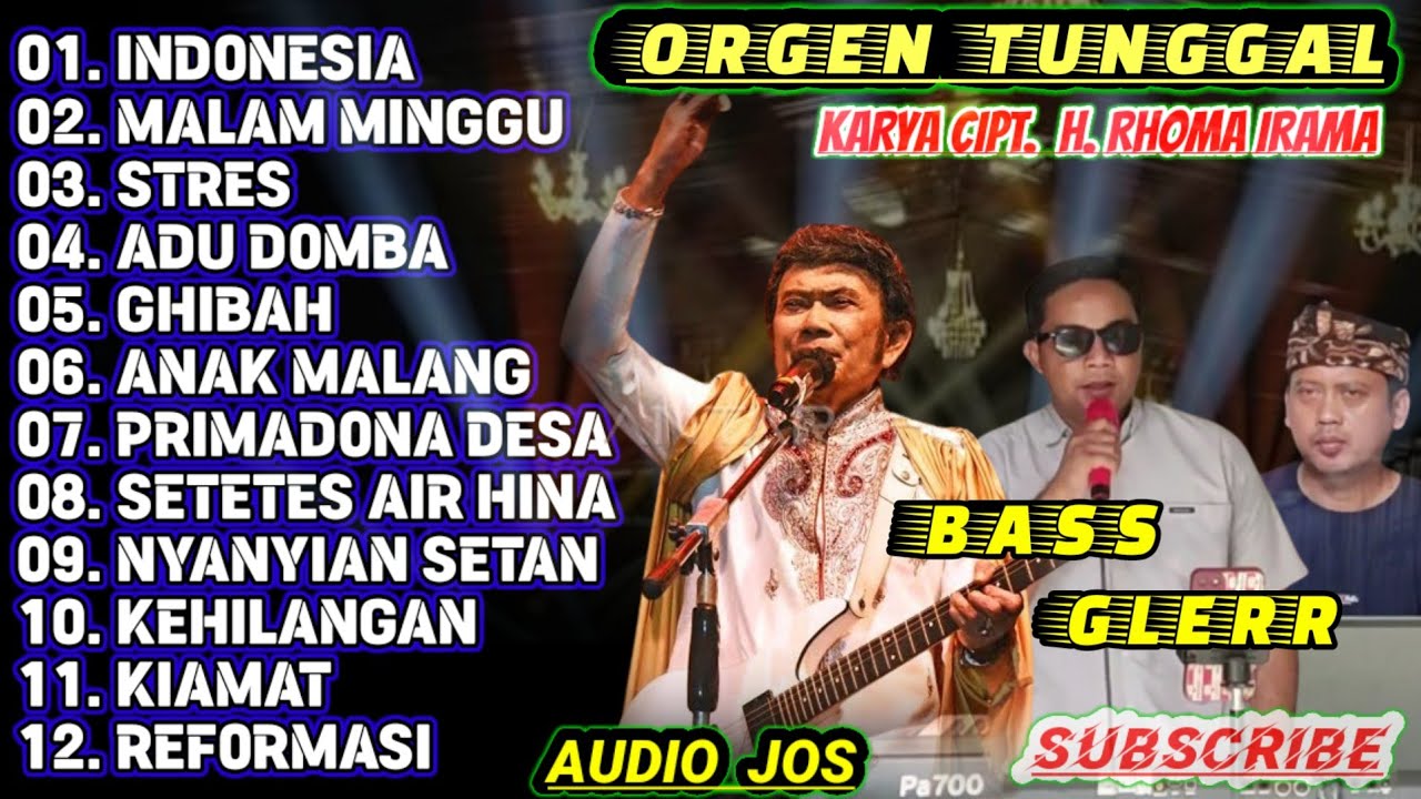 FULL ALBUM DANGDUT NGEBEAT LAGU KARYA H. RHOMA IRAMA