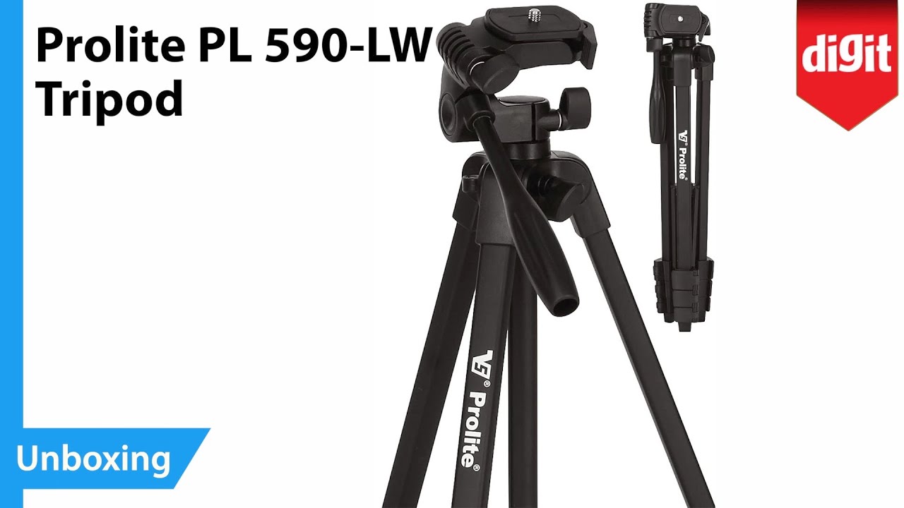 Prolite PL 590-LW Tripod Unboxing