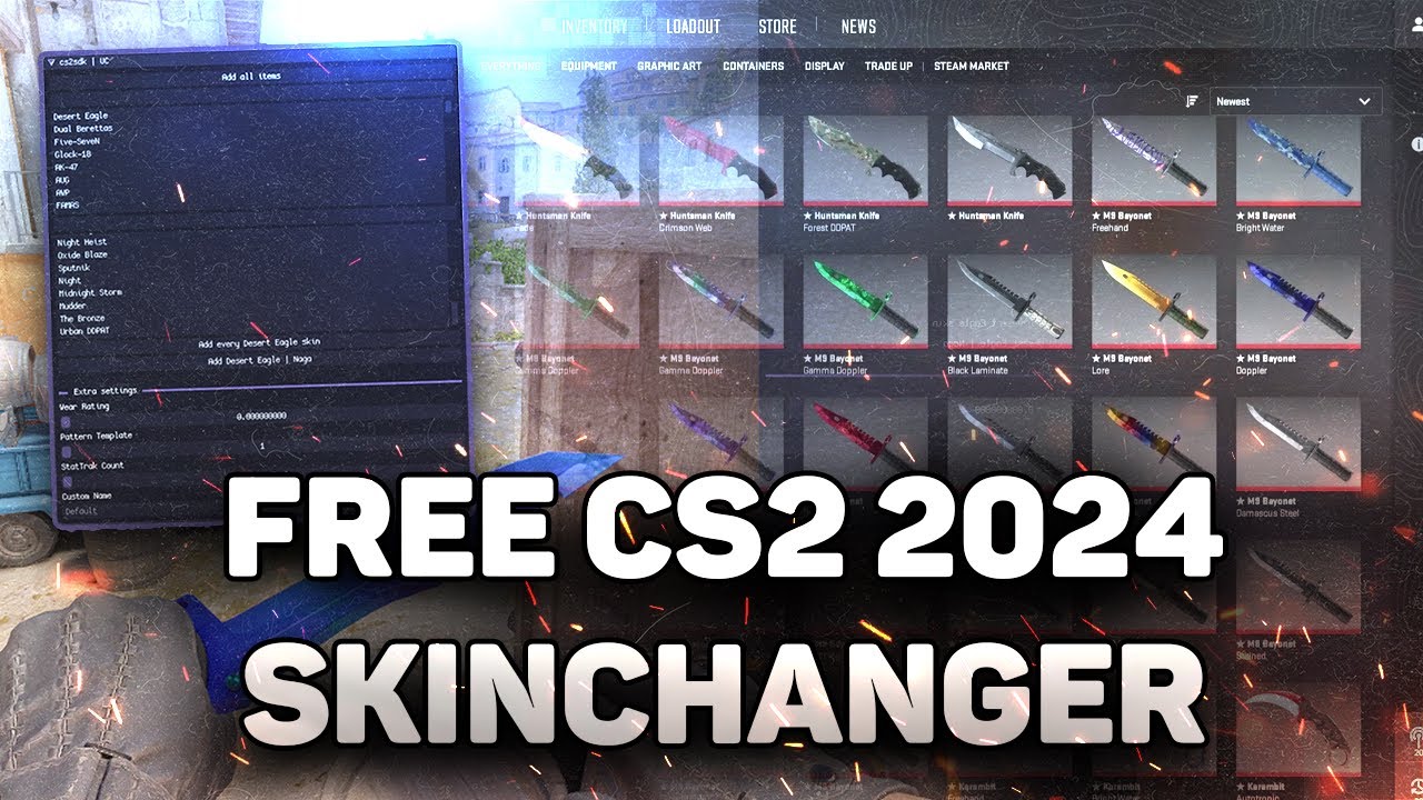 🔋 Free SKINCHANGER for CS 2 | How to download CS2 CHANGER without vac ban? | Inventory Changer CS2!