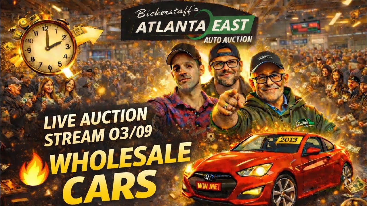 🔴 LIVE Auto Auction Today | 285+ Wholesale Cars for the Public (Loganville, GA)