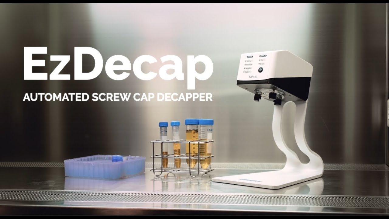 Introducing EzDecap Automated Screw Cap Tube Decapper │Blue-Ray Biotech