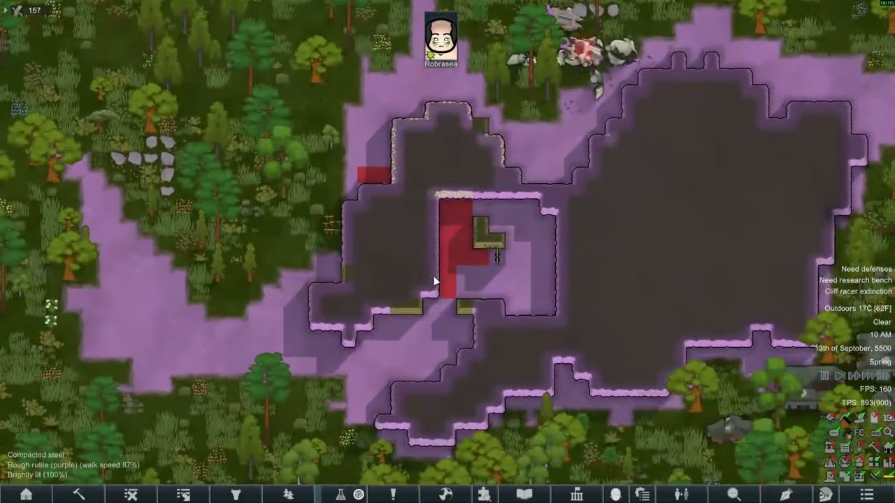 Frist raid in (Rimworld Generations ep 1!)