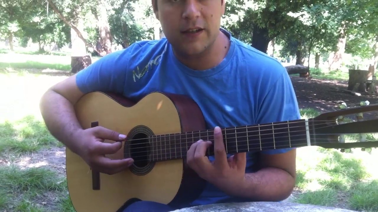 La Villerita Horacio Guarany Tutorial solos guitarra