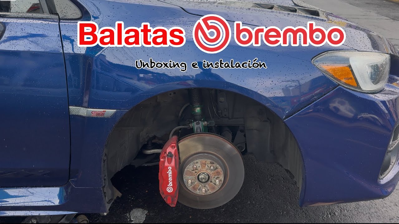 Unboxing y cambio de balatas Brembo después del trackday | Subaru STI
