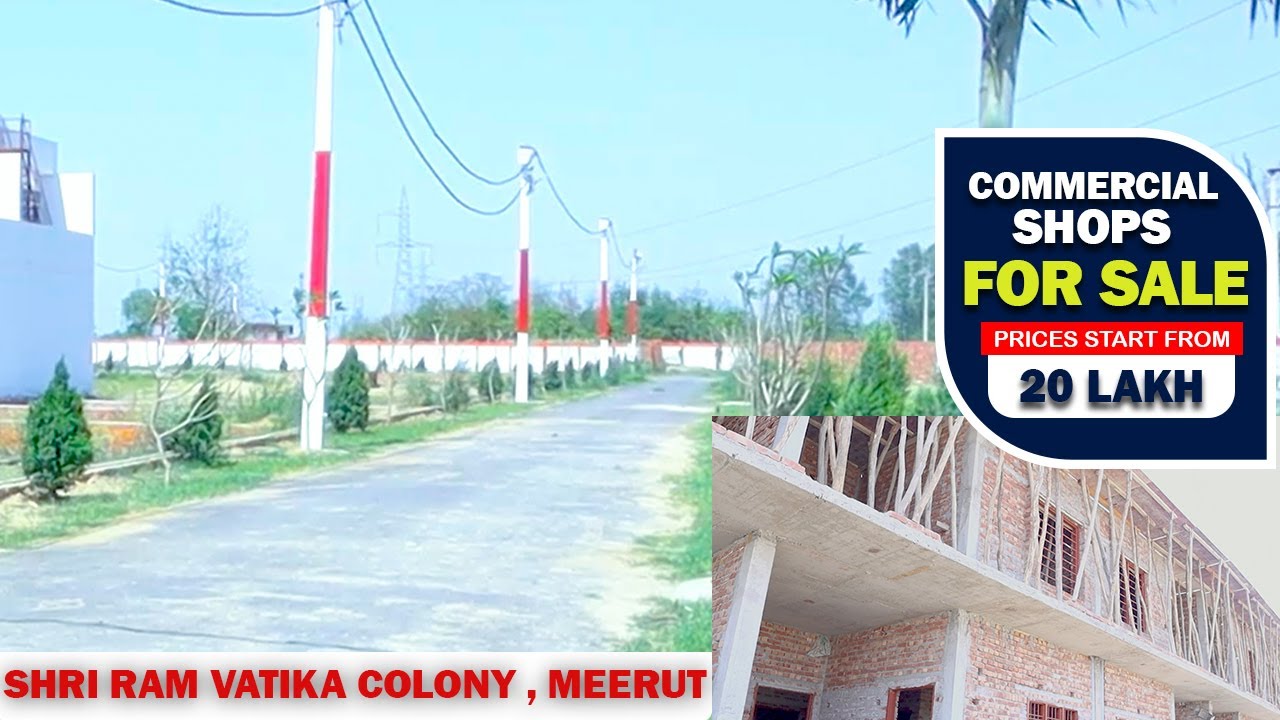 Modipuram highway के पास कॉलोनी में हो रही है प्लॉटिंग | Property in Meerut | Contact us :9759511511