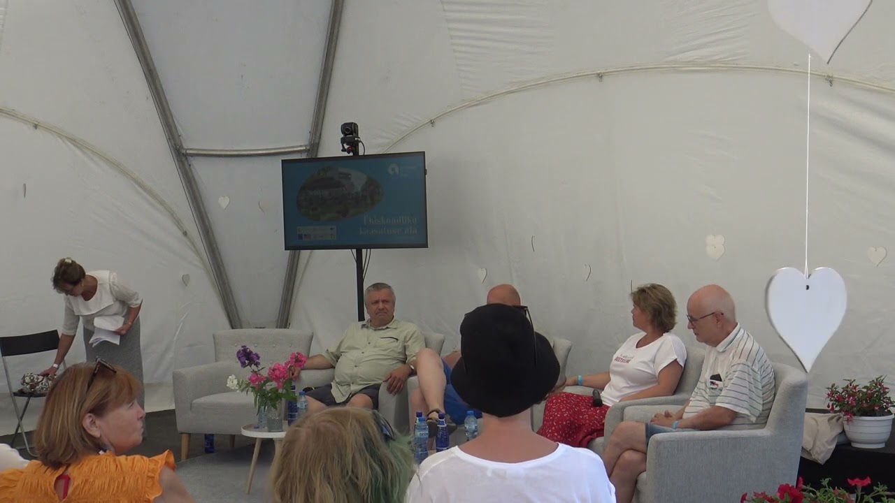 Arvamusfestivalil  Paides 13.08.2022