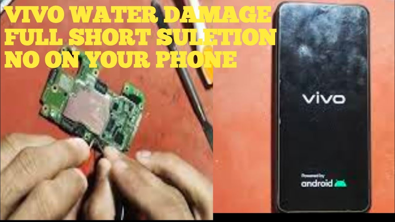 Vivo water damage full short problem solve | vivo y20 water damage ! No On | Vivo Y20 Dead Solution