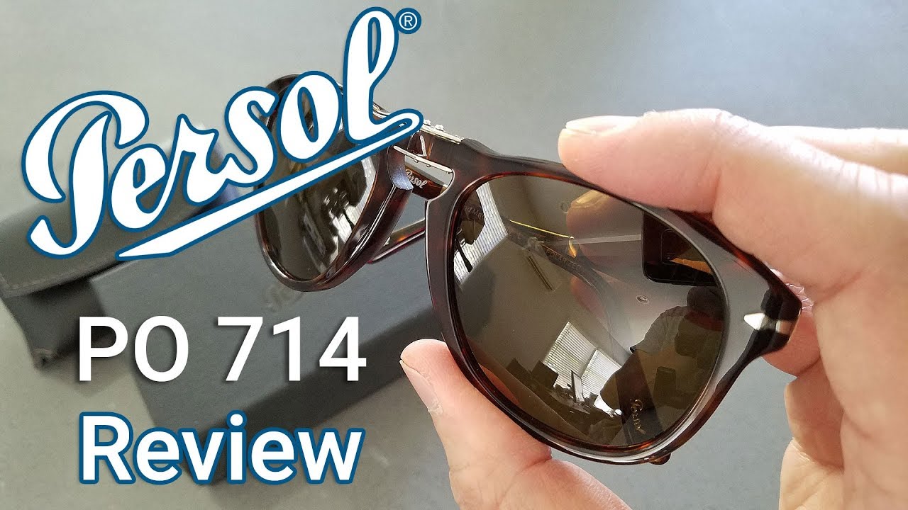 Persol 714 Sunglasses: Unboxing & Review in 4K
