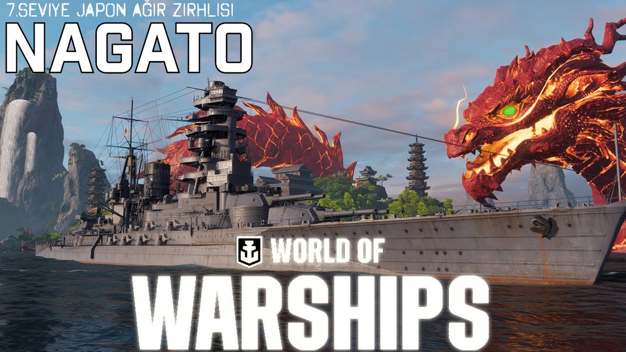 9 seviyeye meydan okuyan gemi | World of Warships - NAGATO #wows