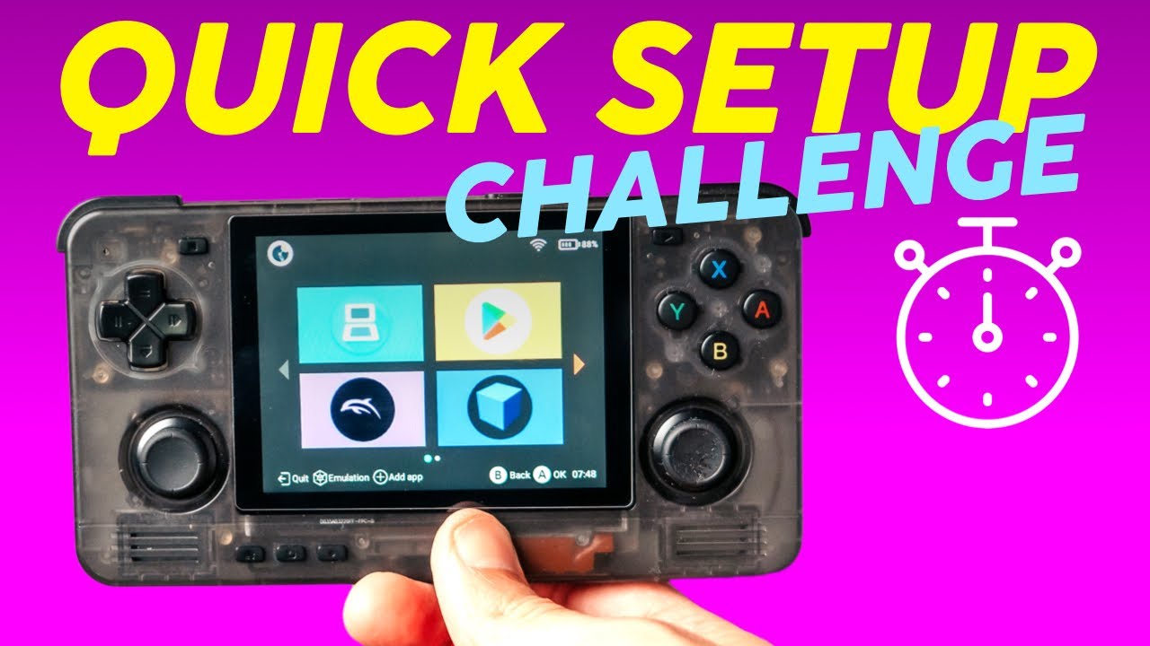 Retroid Pocket 2S РУКОВОДСТВО ПО БЫСТРОЙ НАСТРОЙКЕ