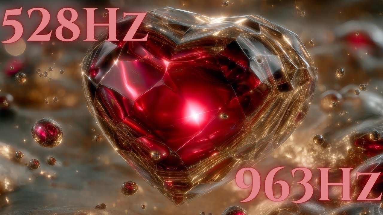 Open the Heart Portal ❤️ 528 Hz Love Frequency & 963 Hz Higher Consciousness