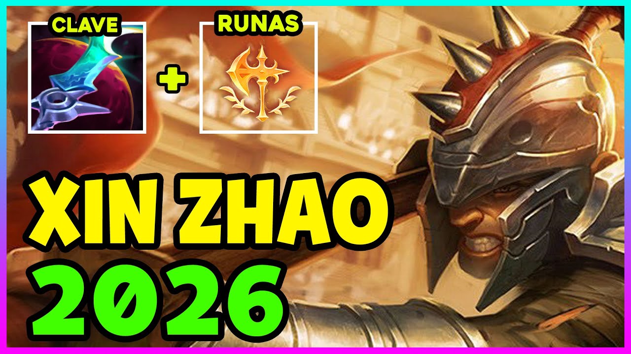 🔥 *ESTÁ OP* COMO JUGAR XIN ZHAO JUNGLA S15 GUÍA ESPAÑOL | TEMPORADA 15 LOL 2026