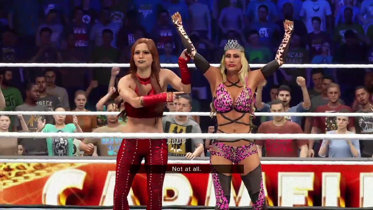 Connor5620 WWE 2K23 (MyRise The Legacy) Walkthrough Ep.31 vs Dana Brook & Lacey Evans