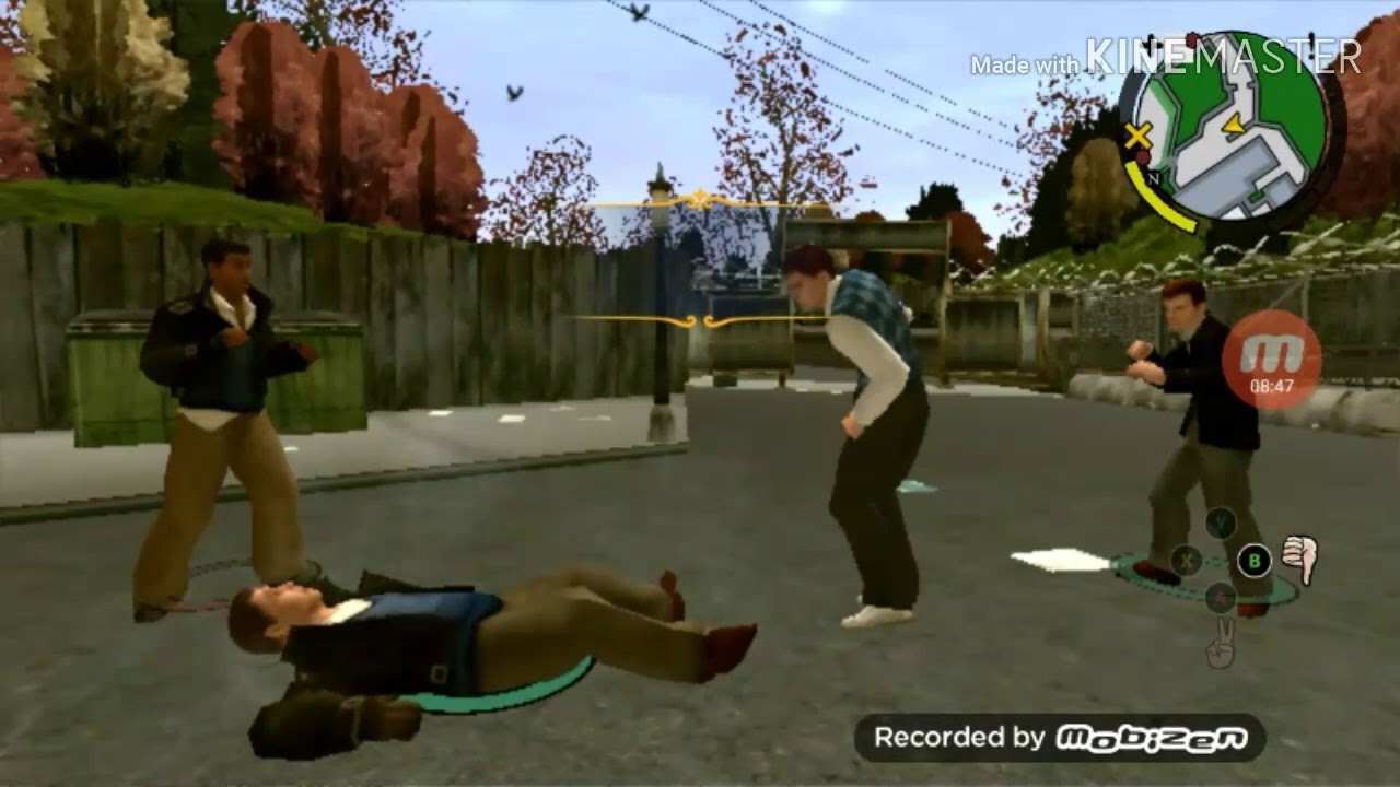 Bully mod jogando como bif prep no ipega android