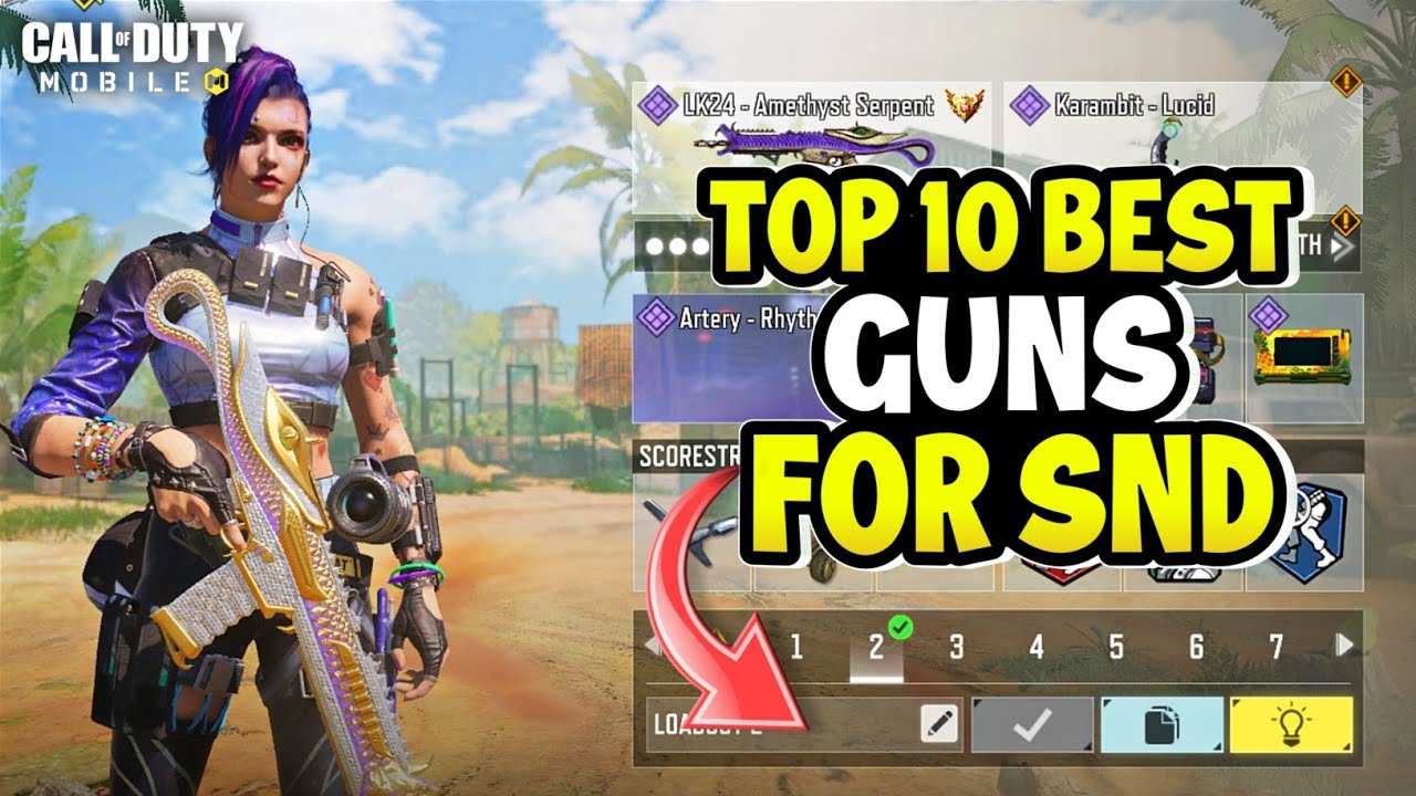 Top 10 Best Guns for Search & Destroy in CODM Season 8 | Gunsmith Loadout/Class Setup | Cod Mobile