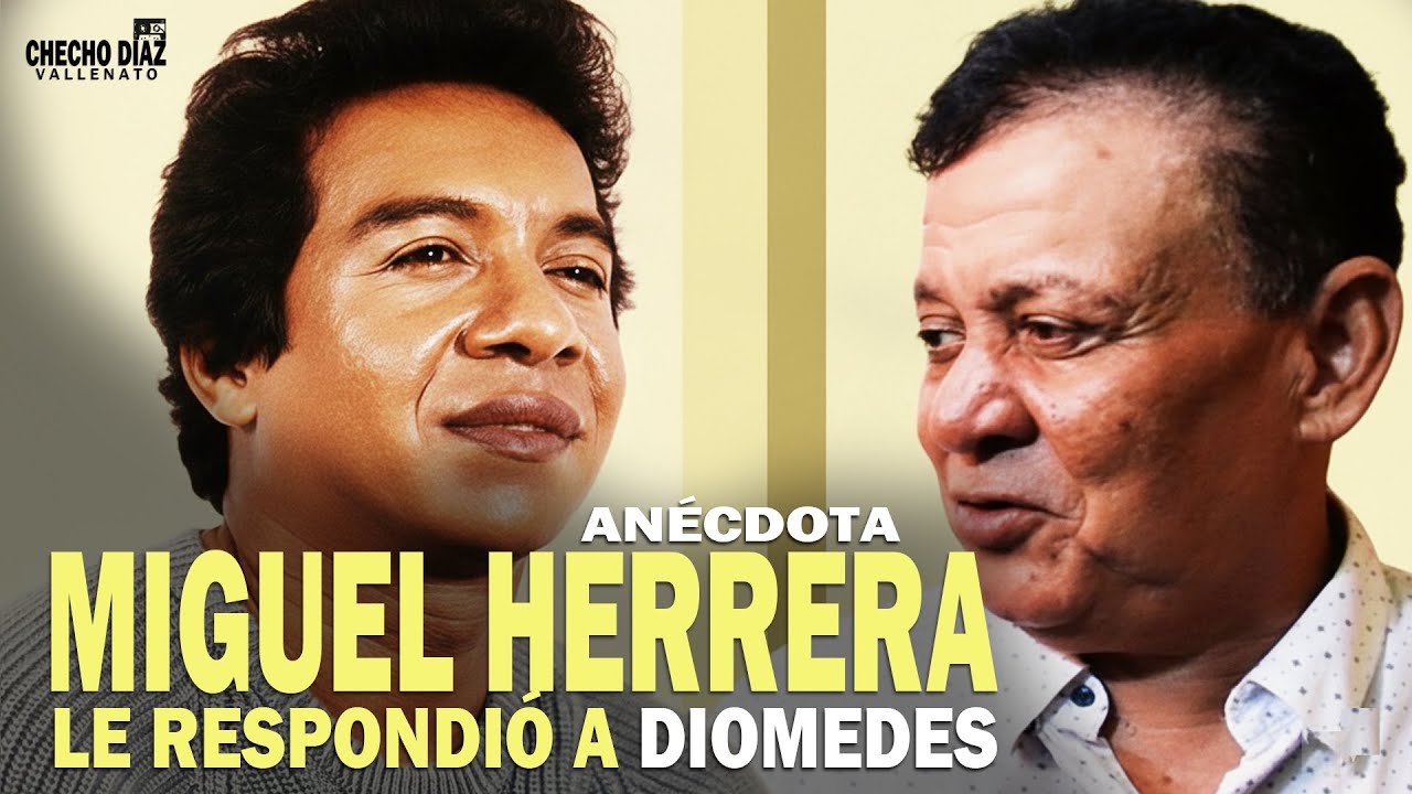 Diomedes Díaz y Miguel Herrera l Anécdota LA RASQUIÑITA Y LA PASTILLITA