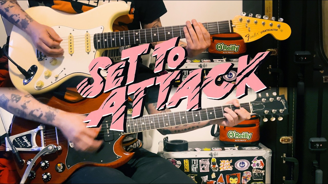 Set to Attack - Albert Hammond jr (Improved Tab Cover)