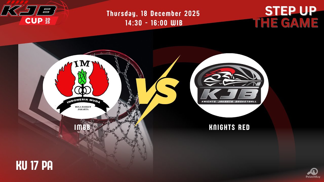 31. KJB CUP 2025 - IMBB VS ROAR - KU 12 PI