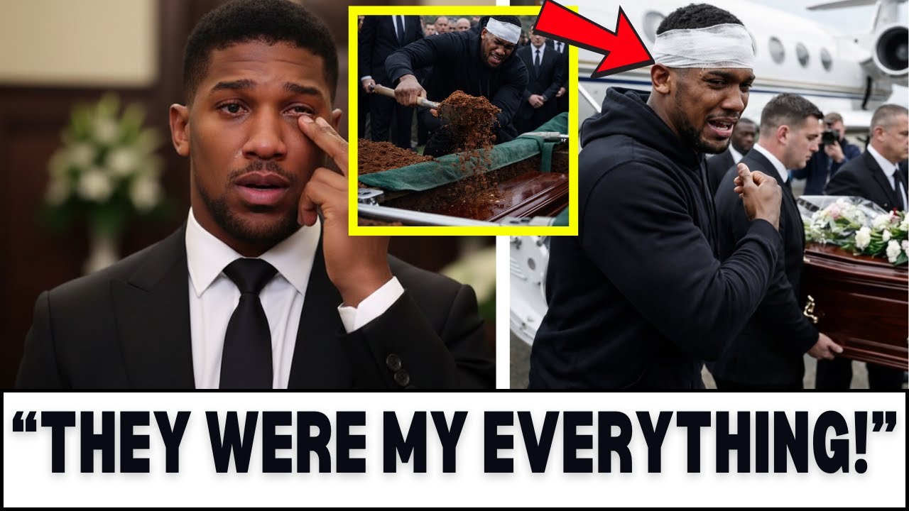 Anthony Joshua Gets EMOTIONAL At Close Friends’ Funeral