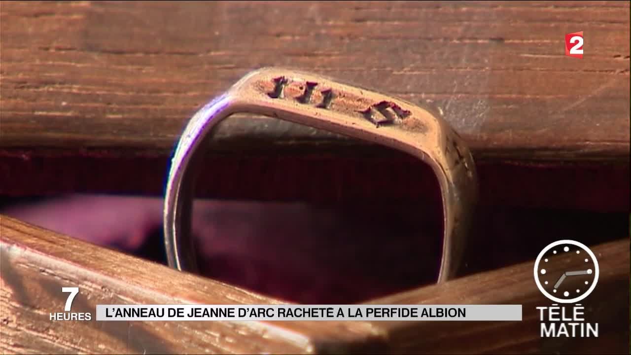 Sans frontières - Londres : L’anneau de Jeanne d’Arc racheté - 2016/03/08