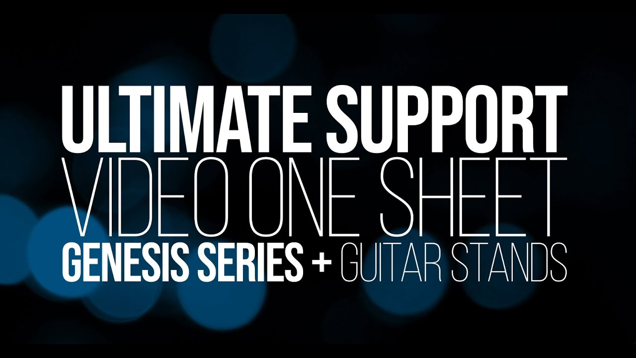 Genesis Series Plus Guitar Stands from Ultimate Support