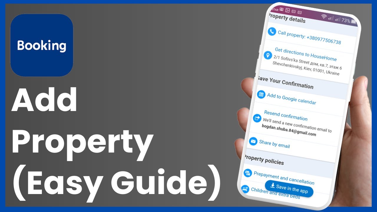 How to Add New Property in Booking com !