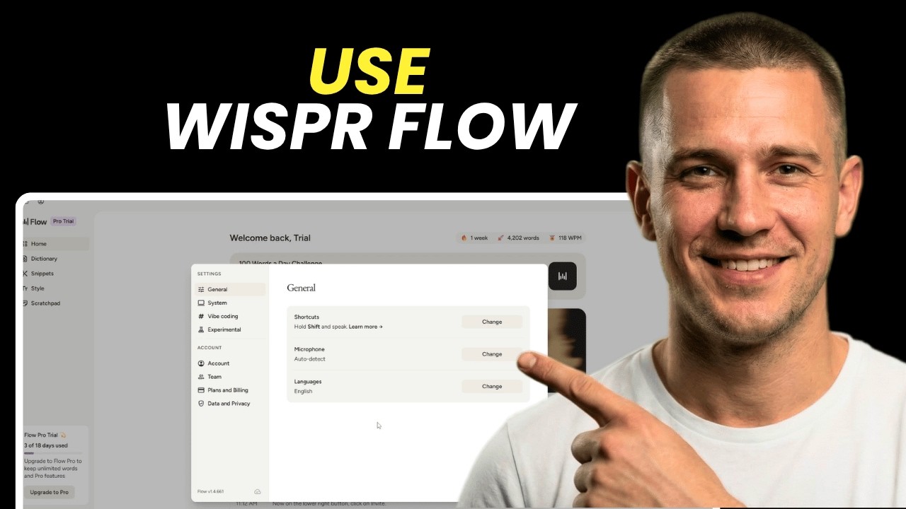 Как использовать режим команд Wispr Flow