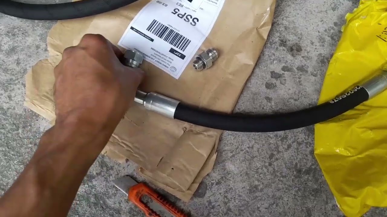 Ligação do Arrefecimento na Turbina.