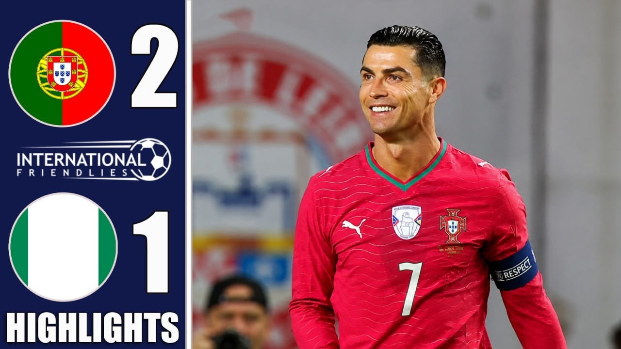 Potugal vs Nigeria | Highlights & Goal | Friendly International 2026