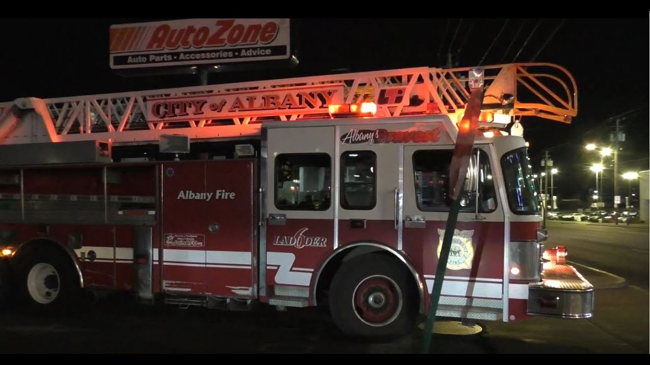 Albany Police and Fire Responding 2023