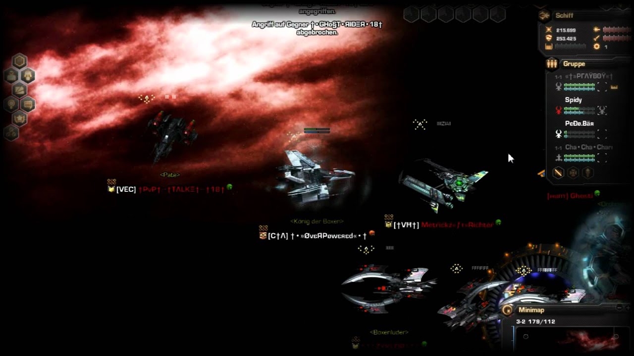 DarkOrbit DE3: Sunnie Presents Jagen mit Max-DMG / Kamikazefighter (35LF4 lev16) + Legend&auml;re 1v1
