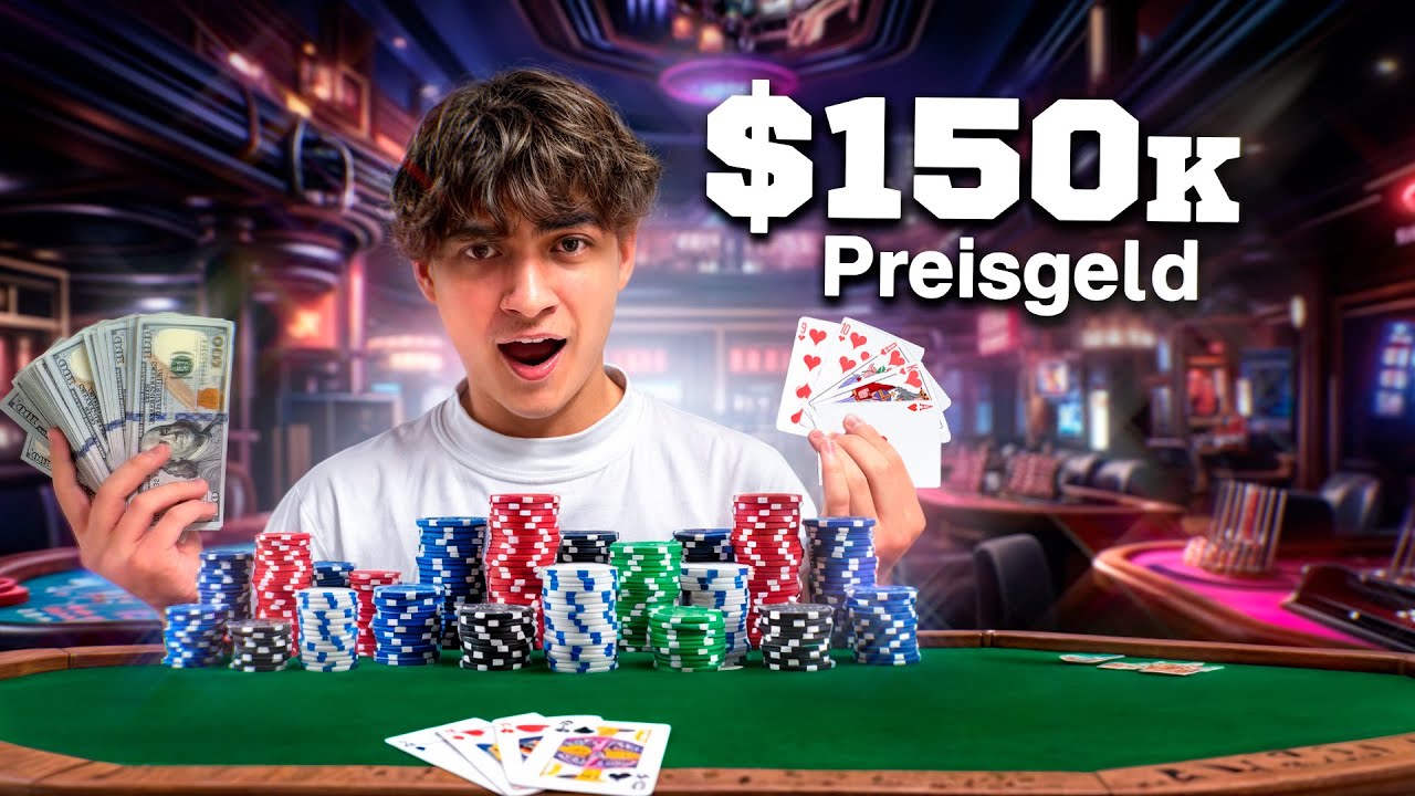 Ich spiele ein 150.000&euro; Pokerturnier als Anf&auml;nger (gef&auml;hrlich)