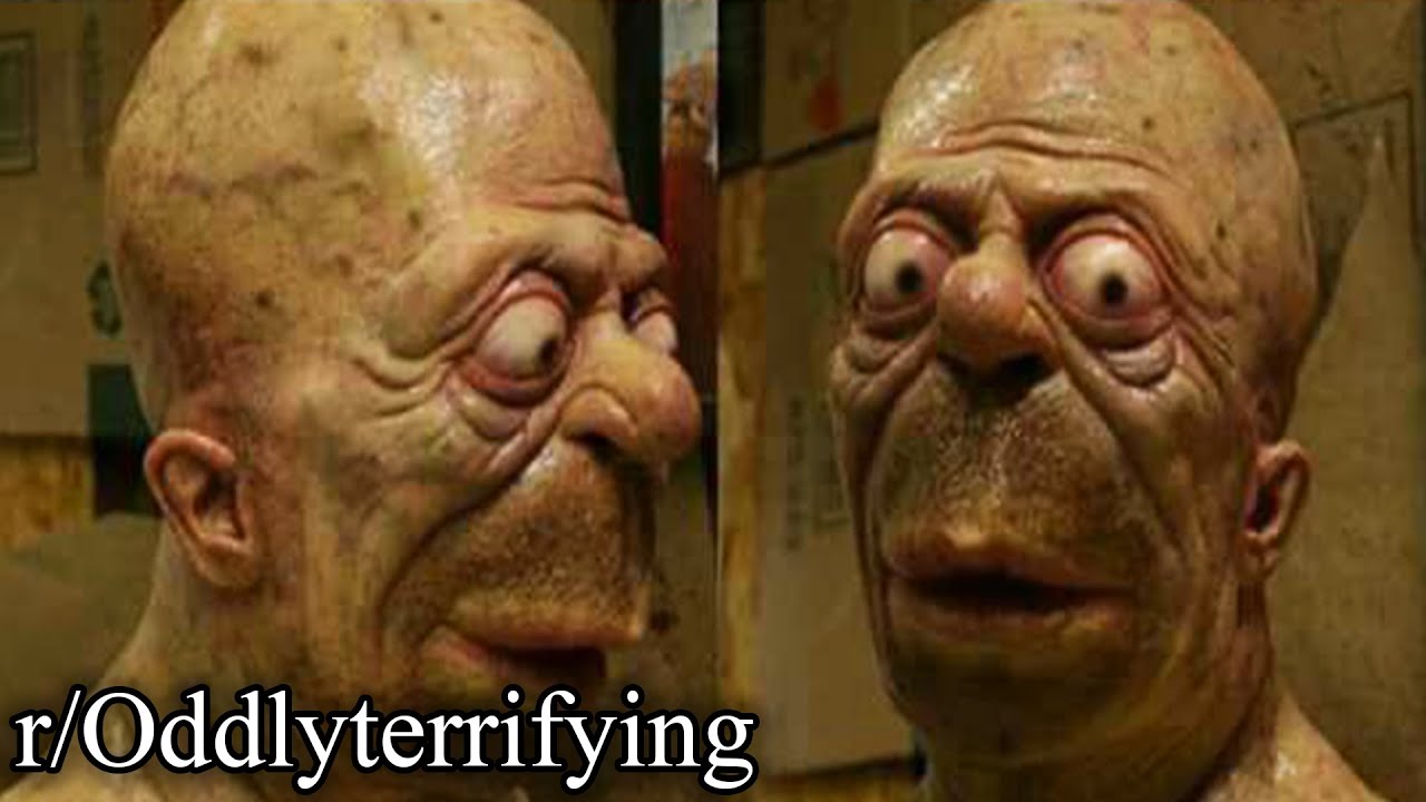 r/Oddlyterrifying | homer in 8k