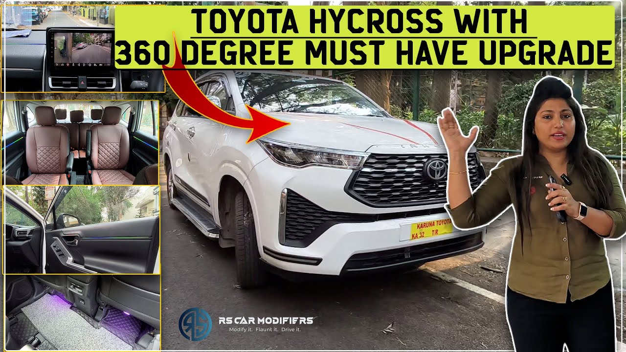 Toyota Hycross 360 degree system and Complete Modification | @rscarmodifiers