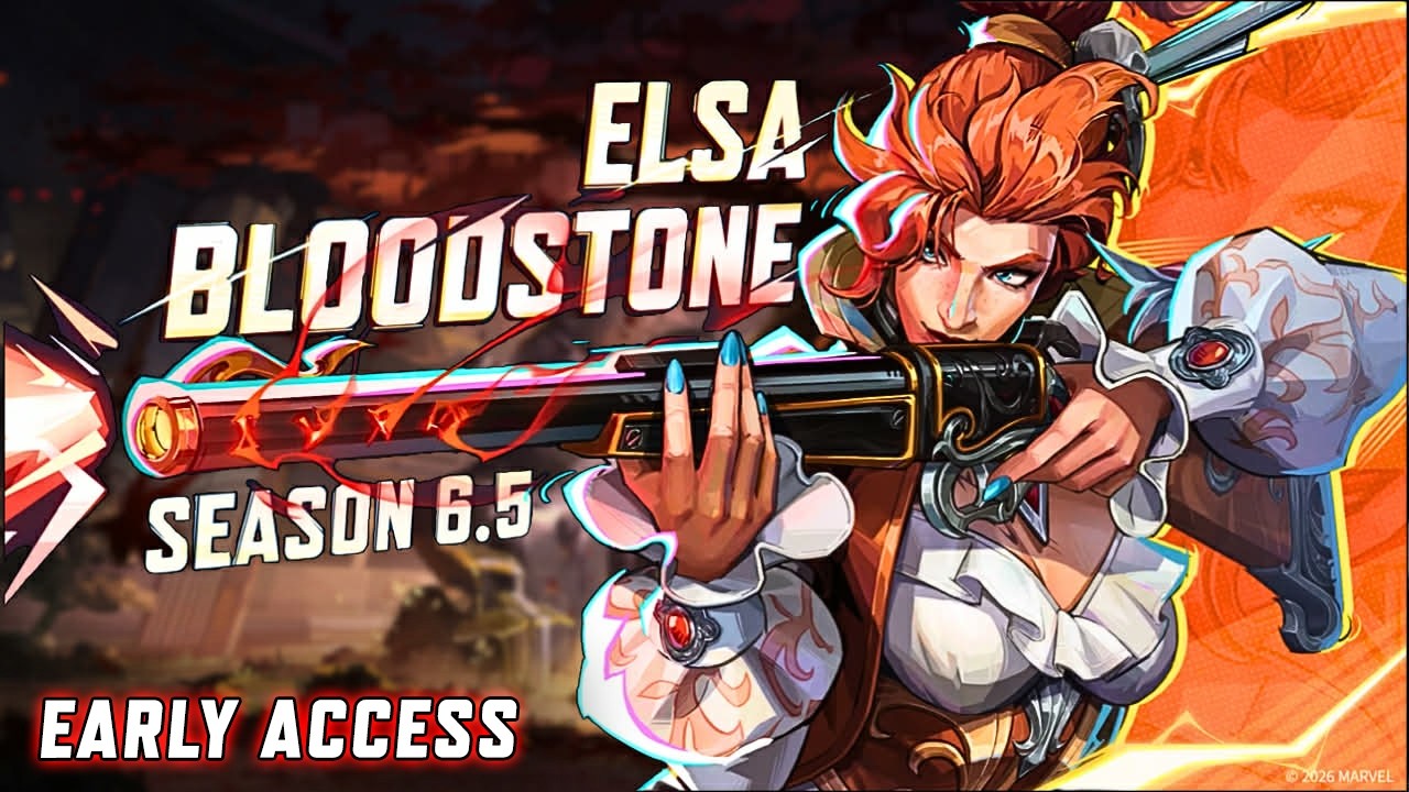 EARLY ACCESS Elsa Bloodstone Season 6.5 | Marvel Rivals