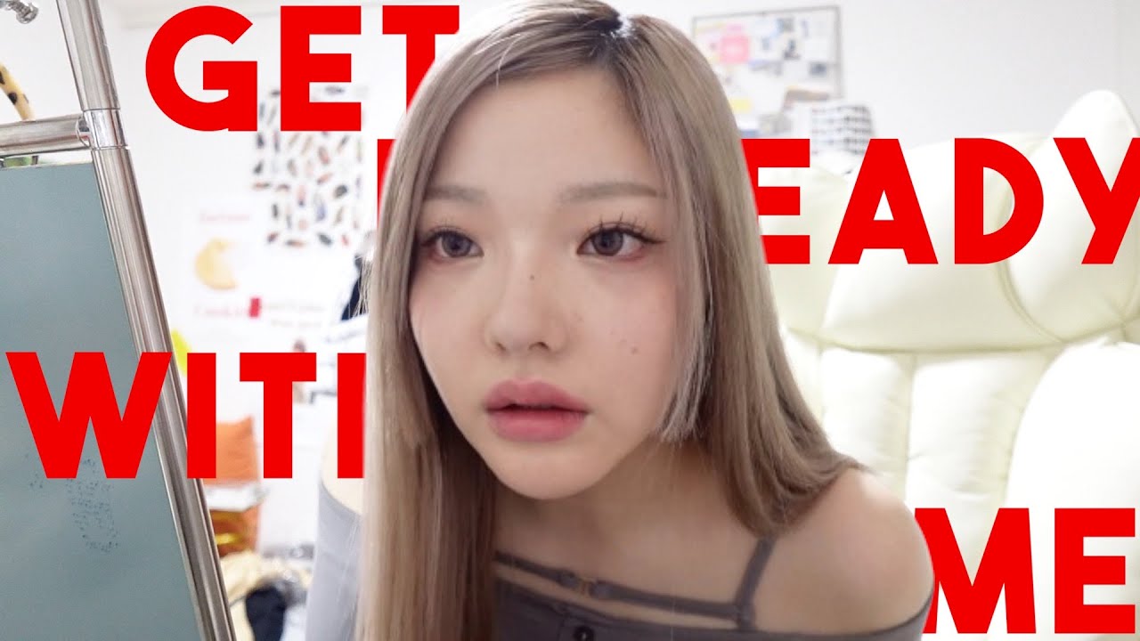 【grwm】男と2人で歩いてるところを視聴者に見られた。