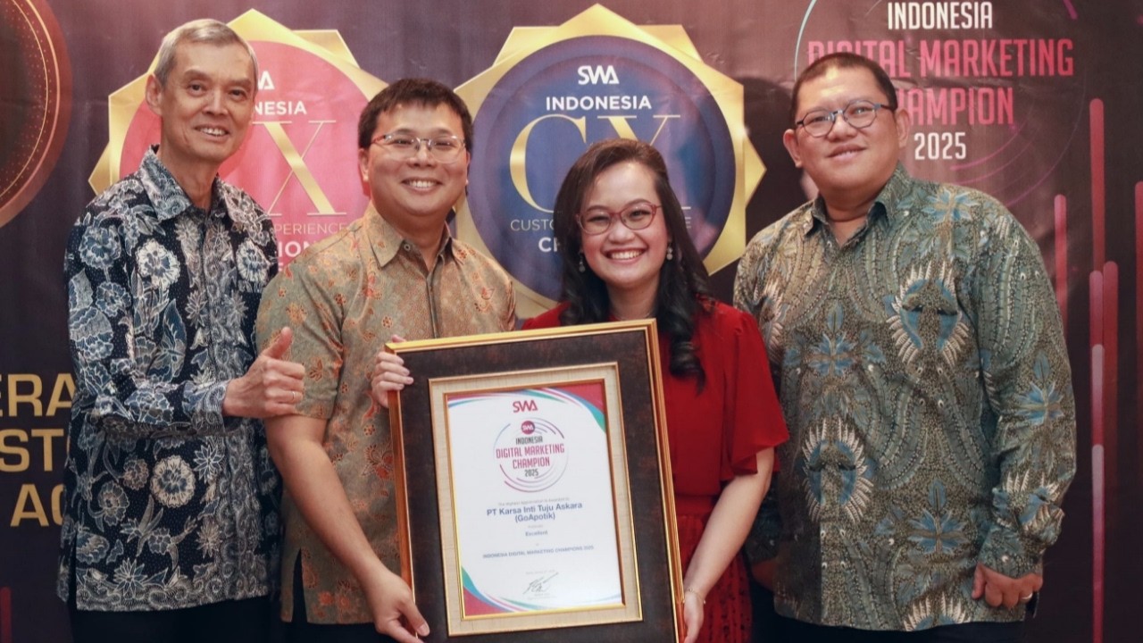GoApotik Raih Indonesia Digital Marketing Champion