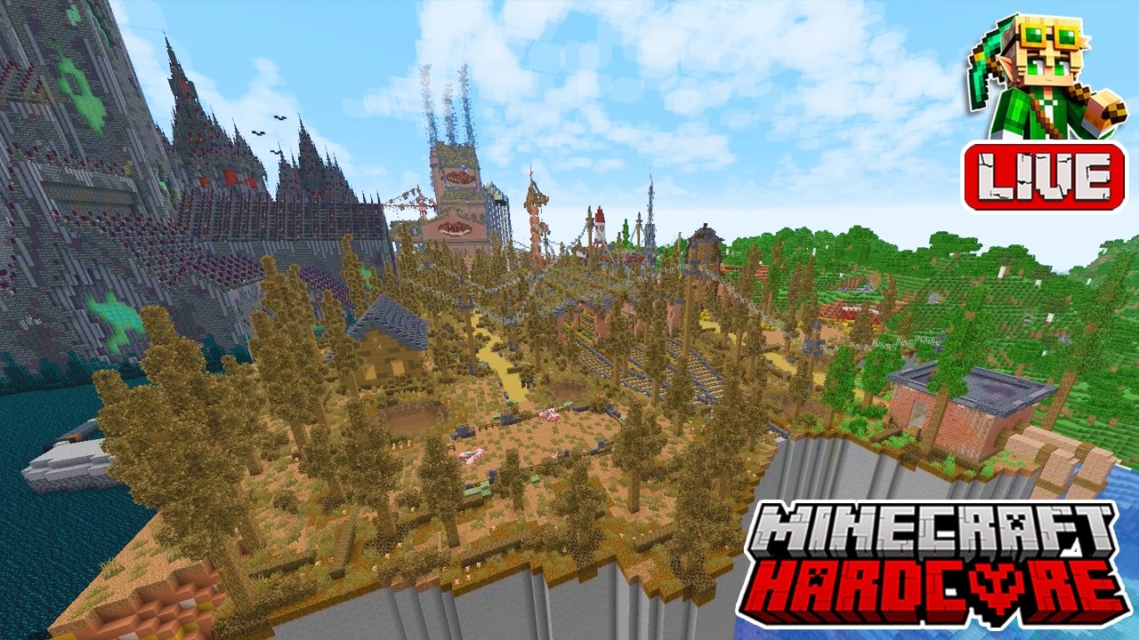 🔴 LIVE 🔴 A Fallout-Inspired Experimental Vault in my 54,700 Day Hardcore Minecraft World