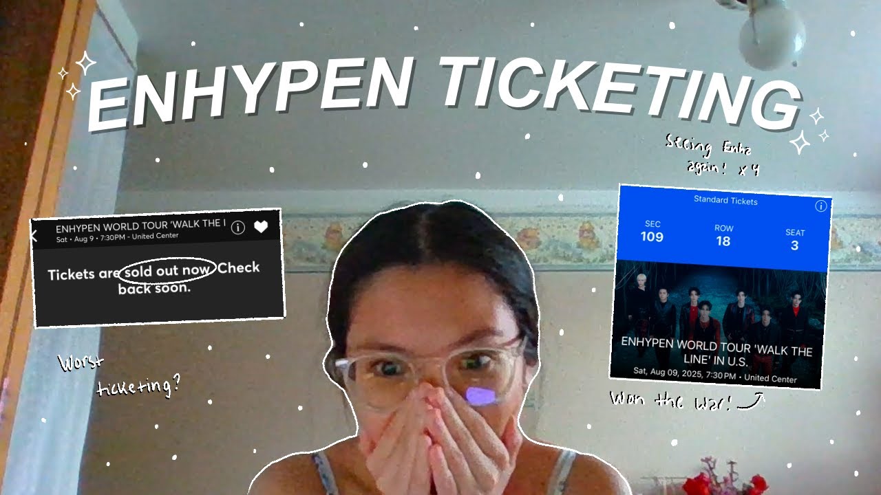 GETTING ENHYPEN TICKETS ♡ won the ticketing war