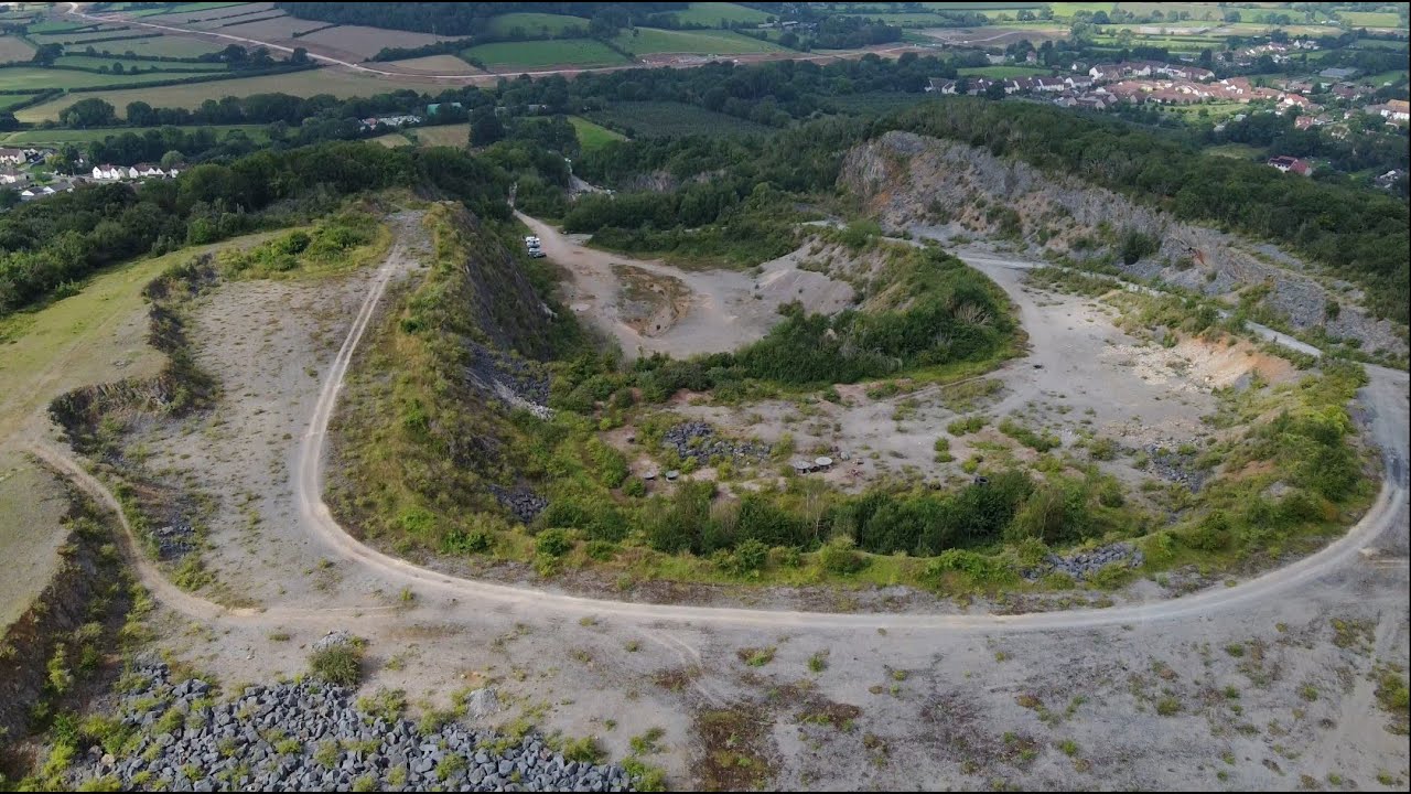 Sandford Quarry  by Drone #DJI