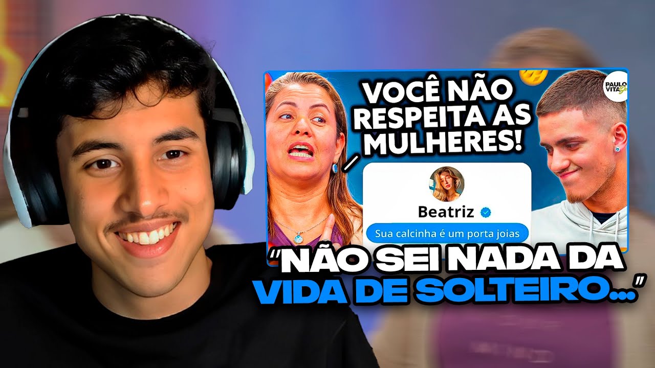 RENATO REAGE: MÃES reagem às DMs dos filhos para as garotas | PAULO VITA SHOW