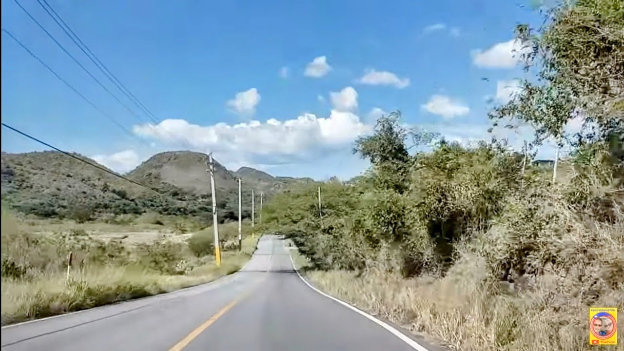 From Yauco to Sabana Grande on a rural road-Puerto Rico